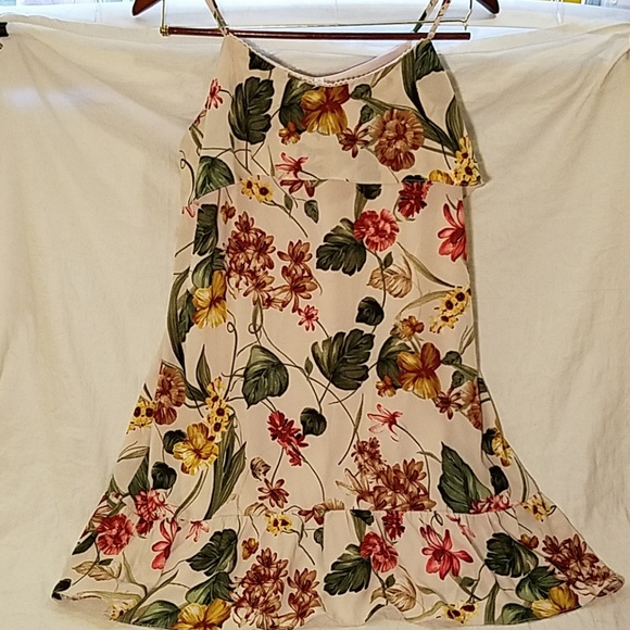 Xhilaration Dresses & Skirts - NWT Final Sale! XL Xhilaration Floral Ruffle Dress